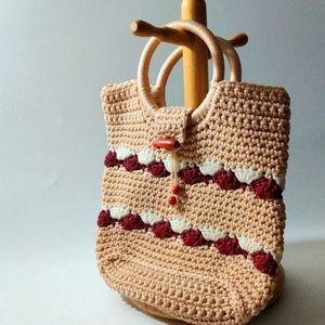 Handmade Knitted‎ Warm BoHo Mini Bag